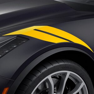 Fender Hash Mark Decal Package in Yellow