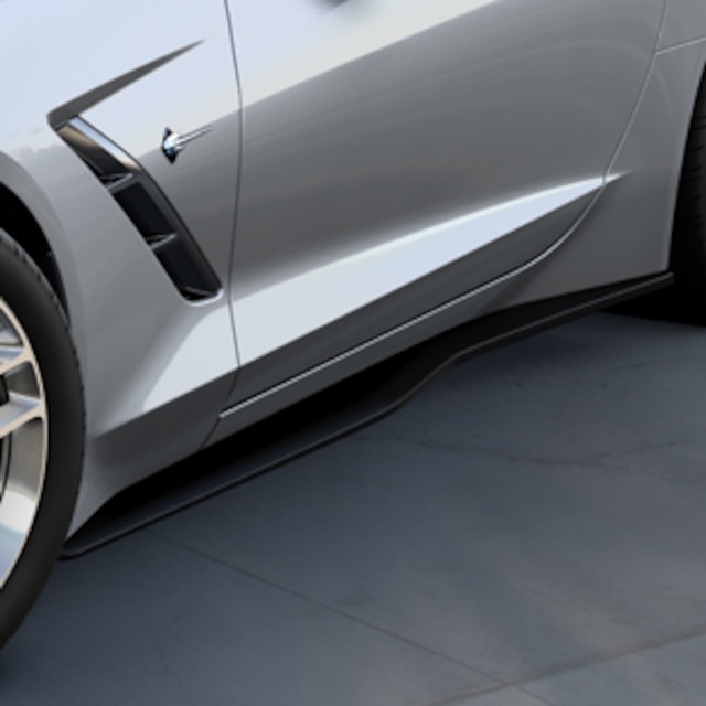 Rocker Panel Extensions in Primer
