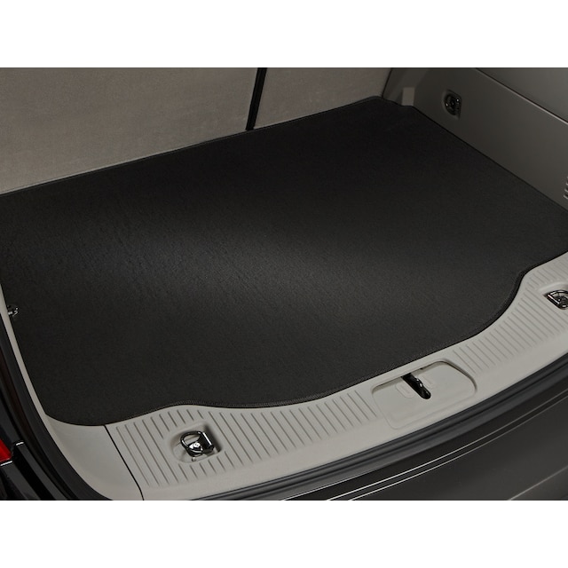Premium Carpeted Cargo Area Mat in Jet Black with Cruze Script (for Hatchback Models)