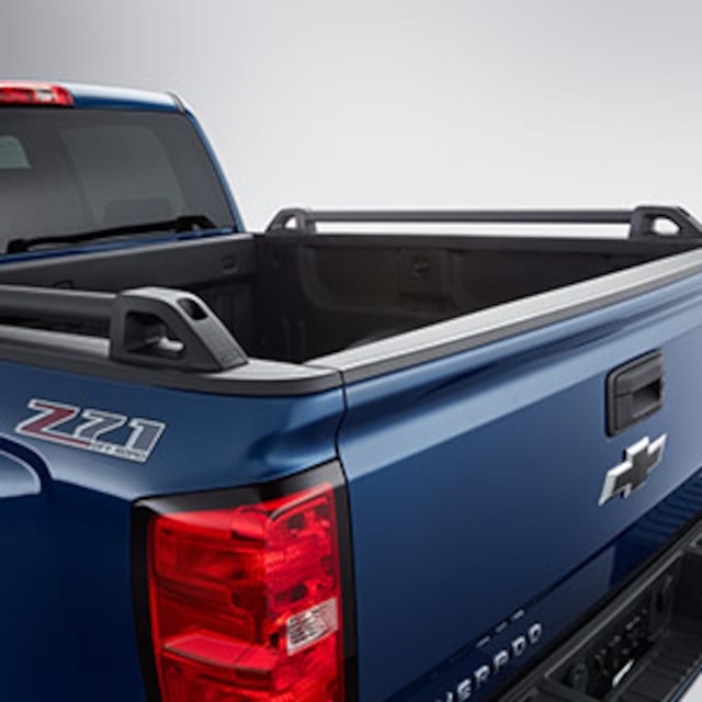 Standard Box Side Rails in Black