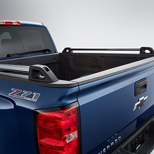 Short Box Side Rails in Chrome
