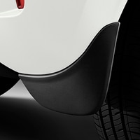 Rear Splash Guards in Black