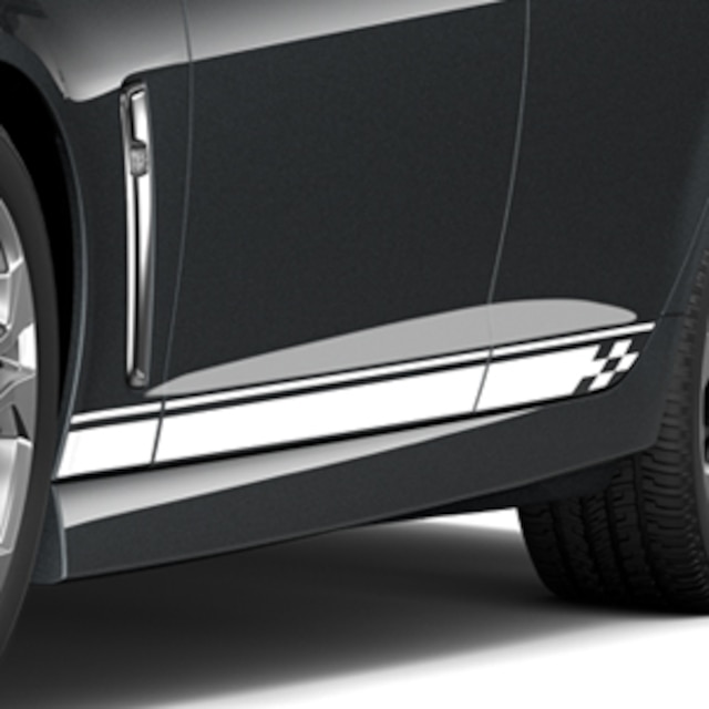 Side Decal Package in White