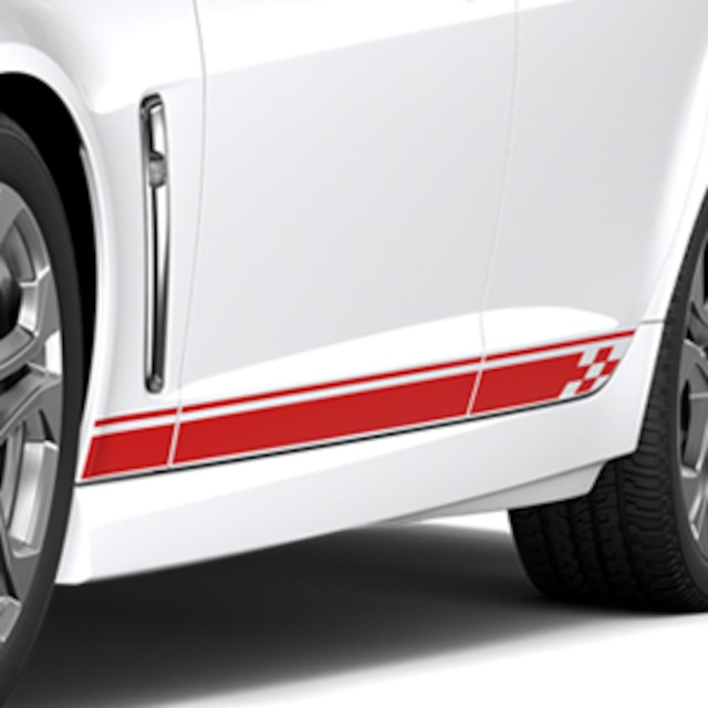 Side Decal Package in Red