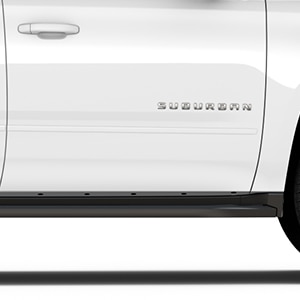 Front and Rear Door Moldings in Summit White