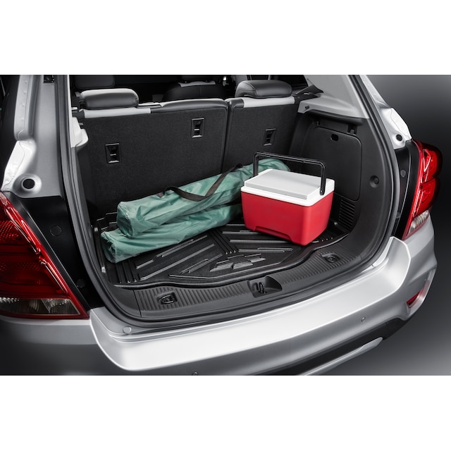 Premium All-Weather Cargo Area Tray in Jet Black with Bowtie Logo
