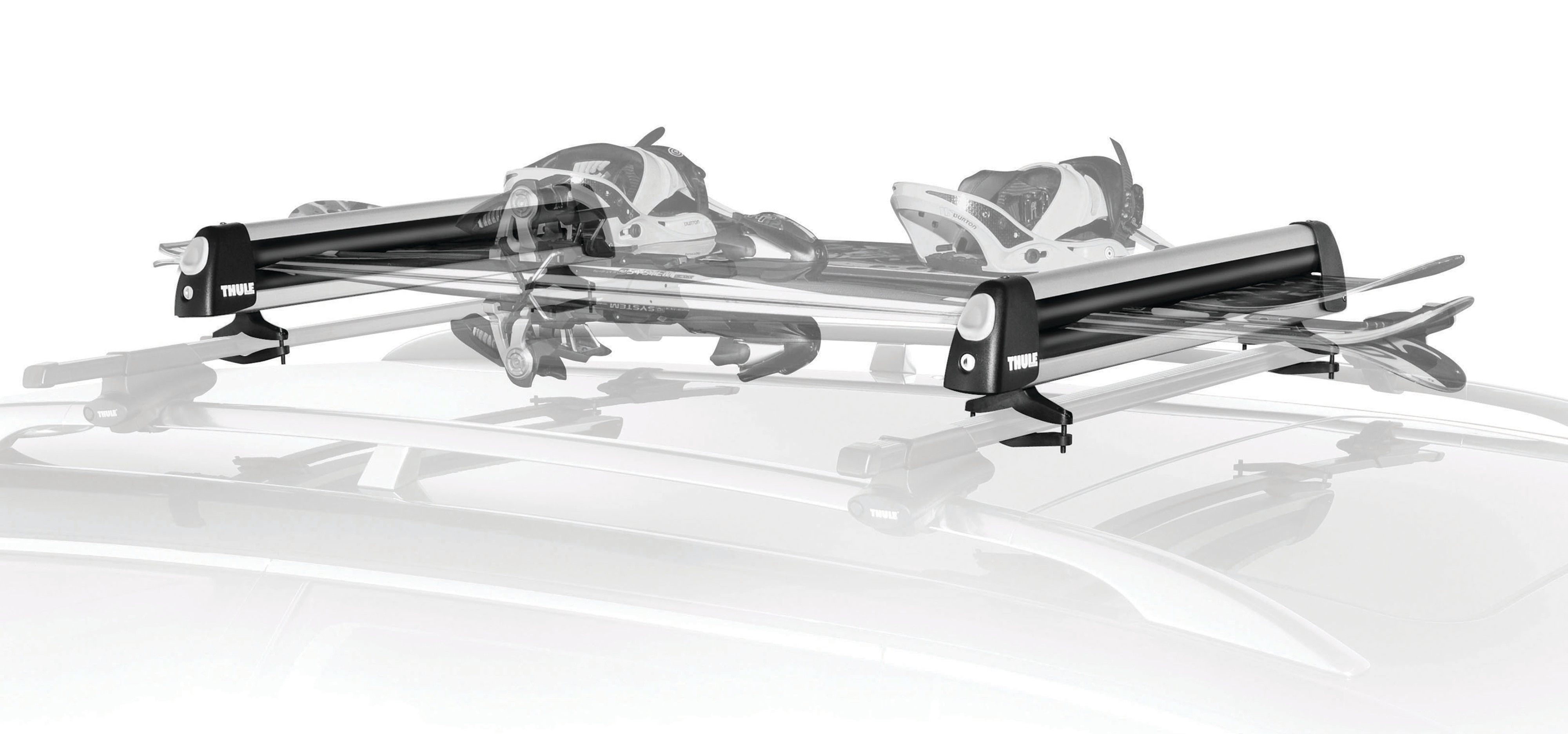 Thule Universal Flat Top 92725 Thule Unversal Snowboard Carrer