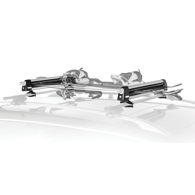 Roof-Mounted Snowpack L Ski & Snowboard Carrier by Thule®- Associated Accessories