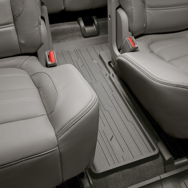 Third-Row One-Piece Premium All-Weather Floor Liner in Dark Ash Gray (for Models with Second-Row Captain's Chairs)