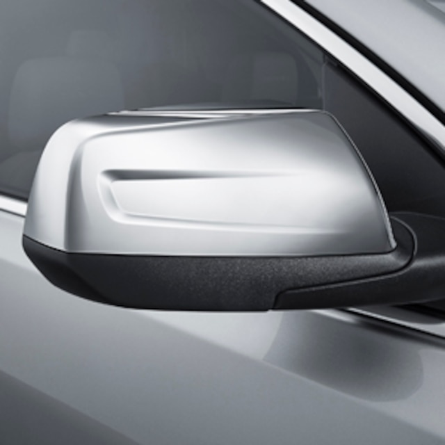 Outside Rearview Mirror Covers in Chrome