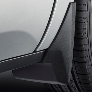 Front Splash Guards Molded in Black