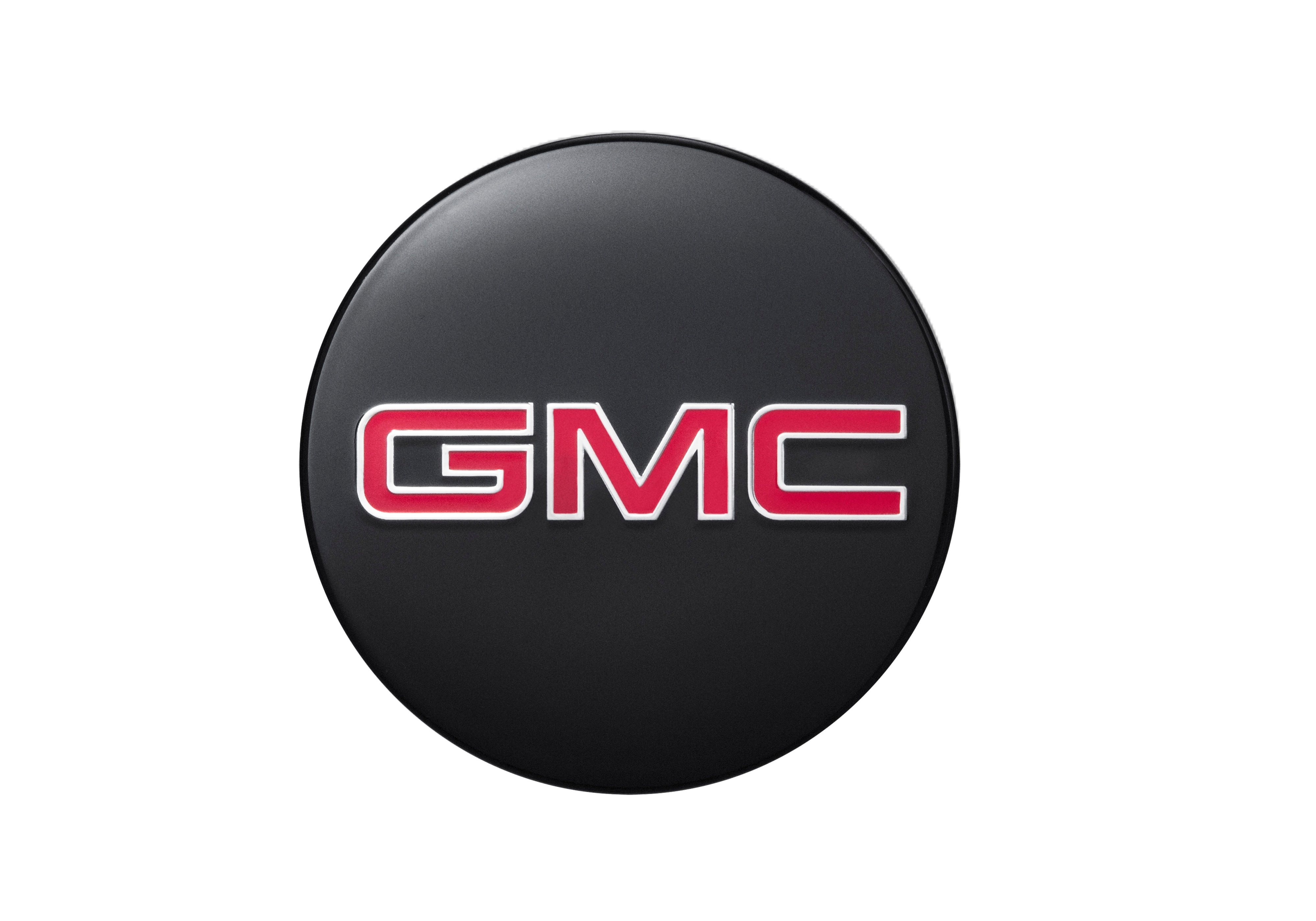 Center Cap in Black with GMC Logo