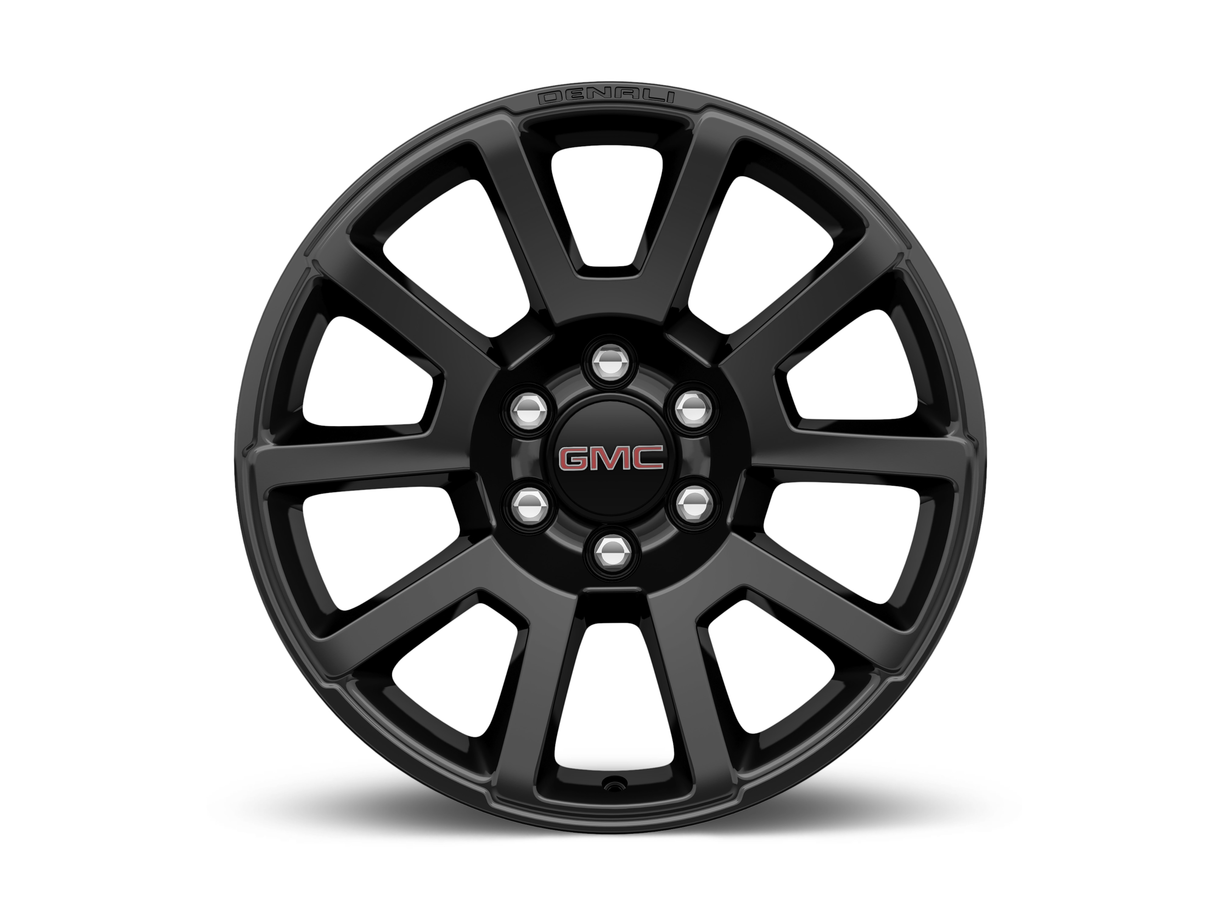 GMC 20x8.5-Inch Aluminum 5-Split-Spoke Wheel in Low Gloss