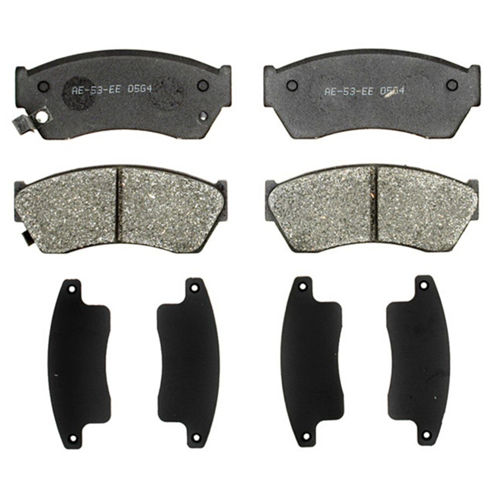 ACDelco Gold Semi-Metallic Front Disc Brake Pad Set