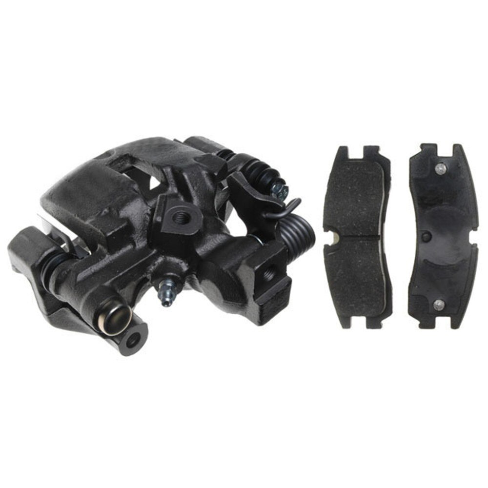 ACDelco Gold Rear Driver Side Disc Brake Caliper Assembly with Ceramic Pads (Loaded Non-Coated), Remanufactured