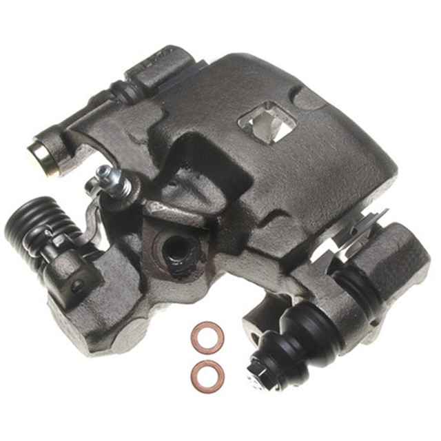 ACDelco Gold Rear Driver Side Disc Brake Caliper Assembly (Friction Ready Non-Coated), Remanufactured