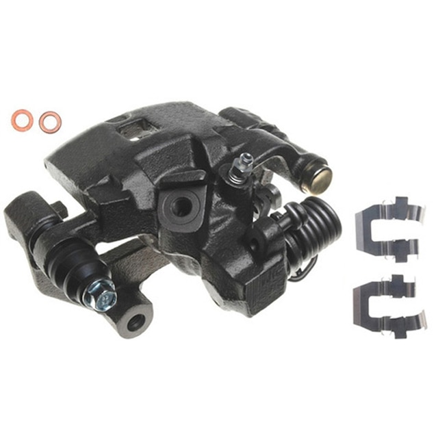ACDelco Gold Rear Passenger Side Disc Brake Caliper Assembly (Friction Ready Non-Coated), Remanufactured