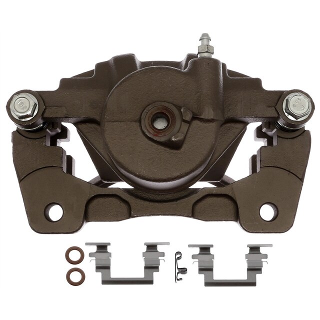 ACDelco Gold Front Passenger Side Disc Brake Caliper Assembly (Friction Ready Non-Coated), Remanufactured