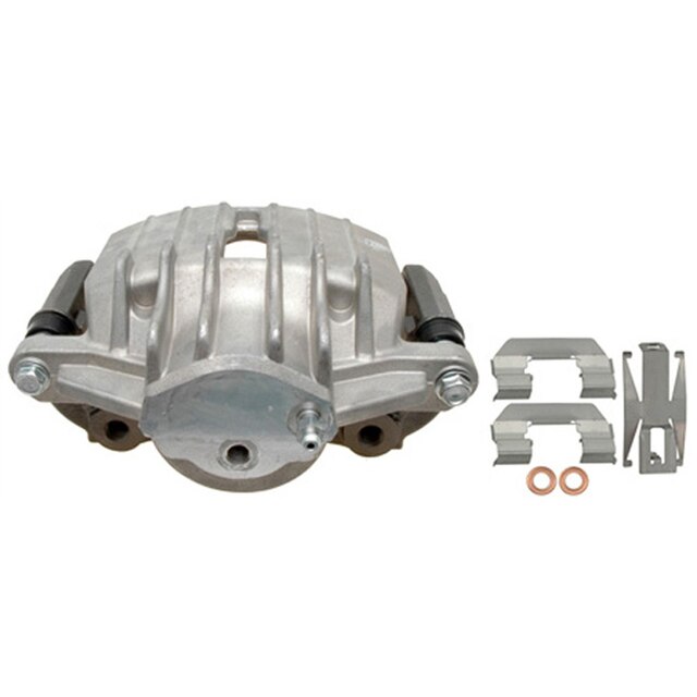 ACDelco Gold Front Passenger Side Disc Brake Caliper Assembly (Friction Ready Non-Coated), Remanufactured