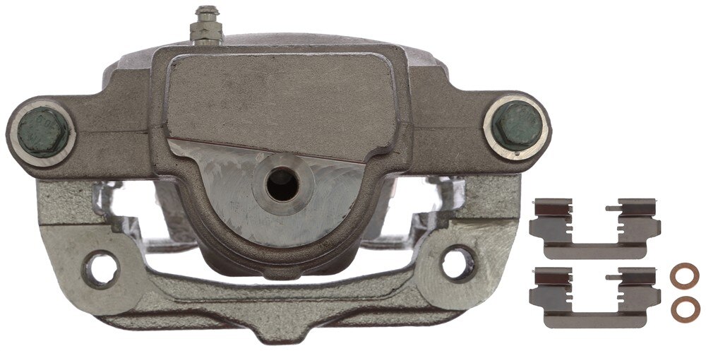 ACDelco Gold Rear Passenger Side Disc Brake Caliper Assembly (Friction Ready Non-Coated), Remanufactured