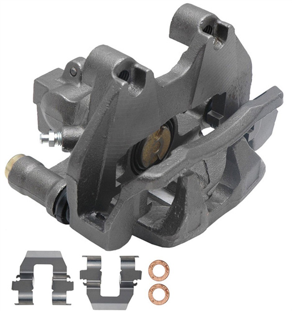 ACDelco Gold Rear Driver Side Disc Brake Caliper Assembly (Friction Ready Non-Coated), Remanufactured