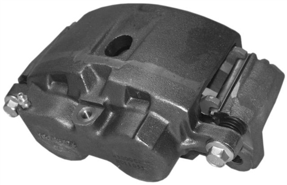 ACDelco Gold Front Passenger Side Disc Brake Caliper Assembly (Friction Ready Non-Coated), Remanufactured