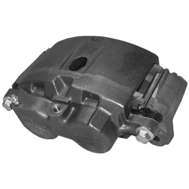 ACDelco Gold Front Passenger Side Disc Brake Caliper Assembly (Friction Ready Non-Coated), Remanufactured