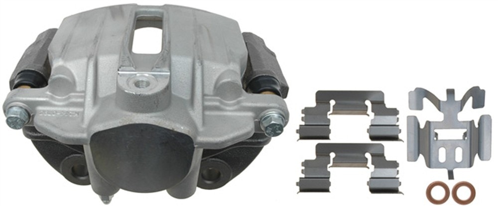 ACDelco Gold Rear Driver Side Disc Brake Caliper Assembly (Friction Ready Non-Coated), Remanufactured