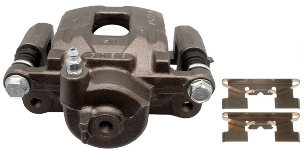 ACDelco Gold Front Driver Side Disc Brake Caliper Assembly (Friction Ready Non-Coated), Remanufactured