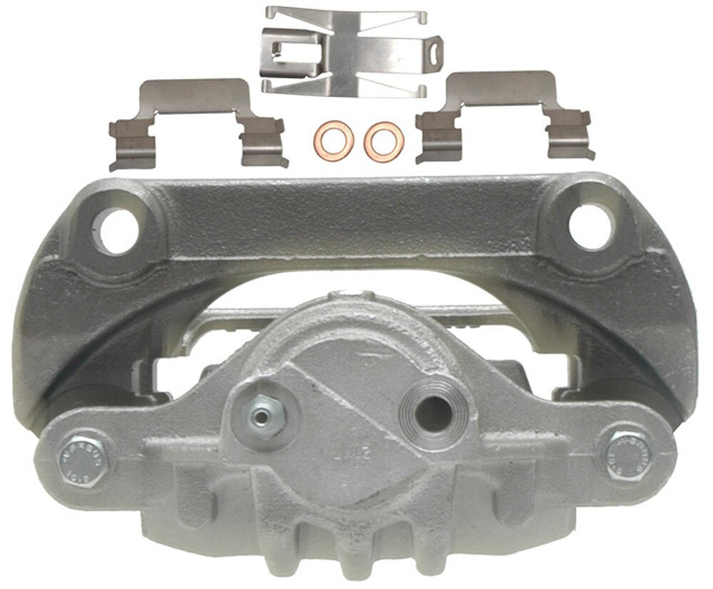 ACDelco Gold Rear Passenger Side Disc Brake Caliper Assembly (Friction Ready Non-Coated), Remanufactured