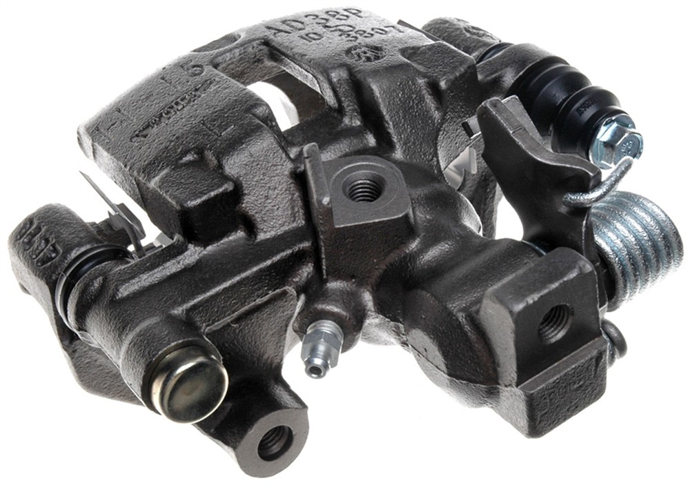 ACDelco Gold Rear Driver Side Disc Brake Caliper Assembly (Friction Ready Non-Coated), Remanufactured