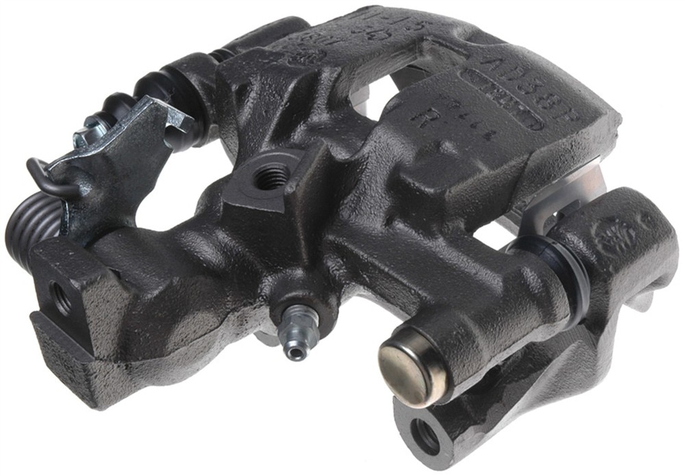 ACDelco Gold Rear Passenger Side Disc Brake Caliper Assembly (Friction Ready Non-Coated), Remanufactured