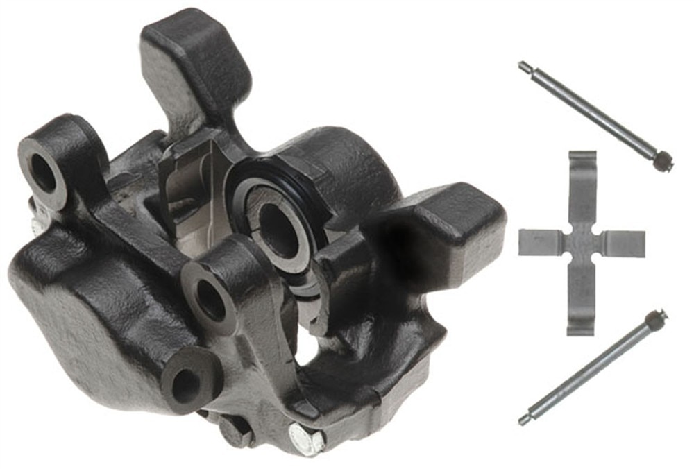 ACDelco Gold Rear Driver Side Disc Brake Caliper Assembly (Friction Ready Non-Coated), Remanufactured