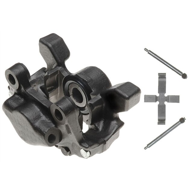 ACDelco Gold Rear Driver Side Disc Brake Caliper Assembly (Friction Ready Non-Coated), Remanufactured
