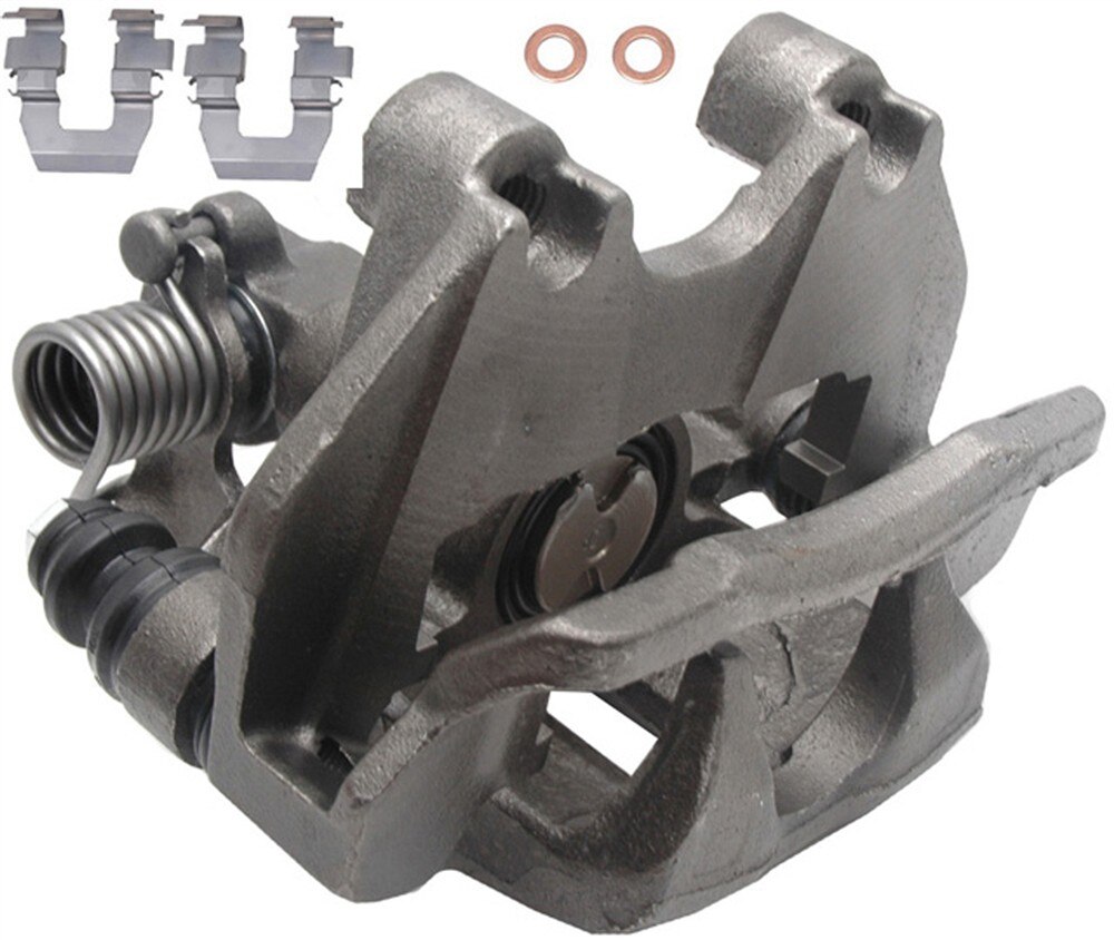 ACDelco Gold Rear Passenger Side Disc Brake Caliper Assembly (Friction Ready Non-Coated), Remanufactured