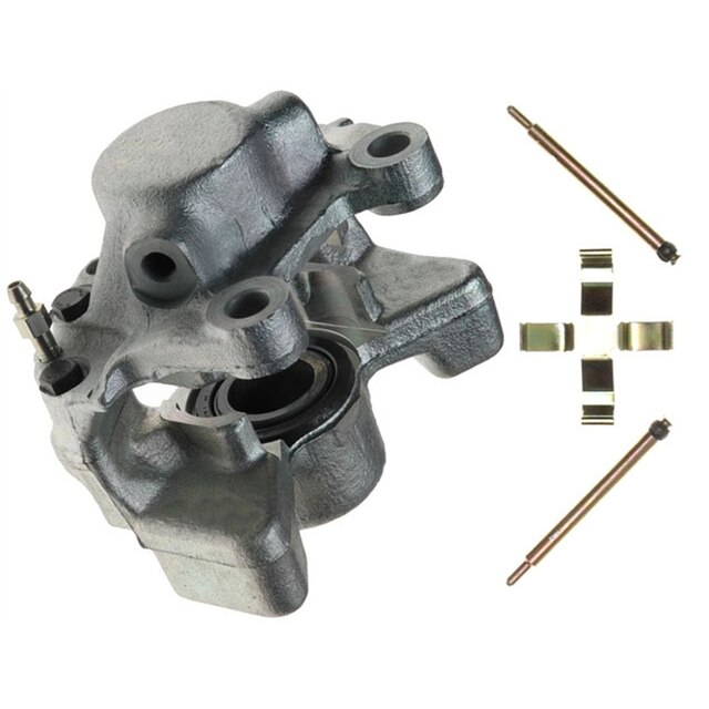 ACDelco Gold Rear Passenger Side Disc Brake Caliper Assembly (Friction Ready Non-Coated), Remanufactured