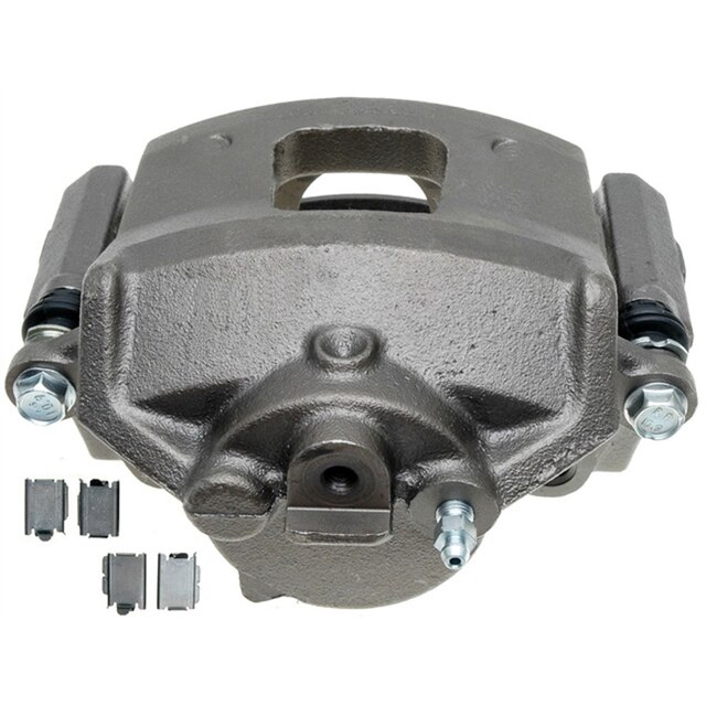 ACDelco Gold Front Passenger Side Disc Brake Caliper Assembly (Friction Ready Non-Coated), Remanufactured