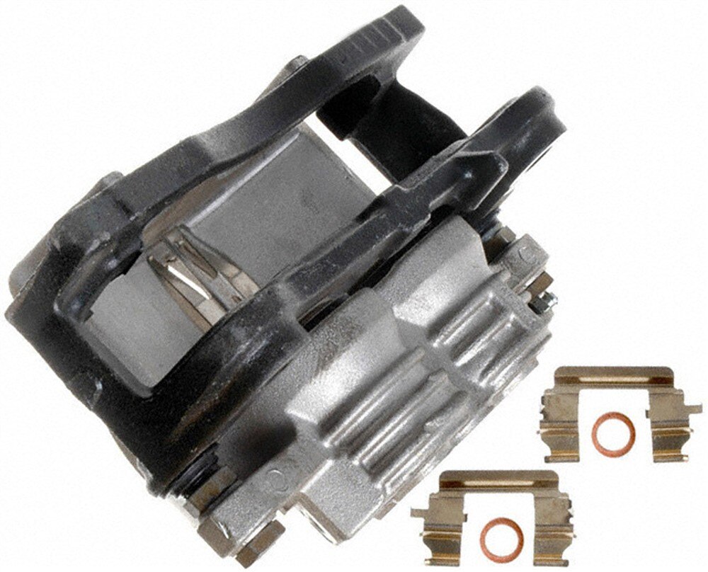 ACDelco Gold Front Driver Side Disc Brake Caliper Assembly (Friction Ready Non-Coated), Remanufactured