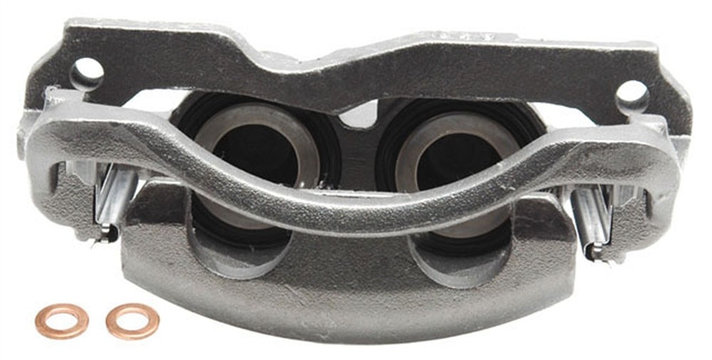 ACDelco Gold Front Passenger Side Disc Brake Caliper Assembly (Friction Ready Non-Coated), Remanufactured