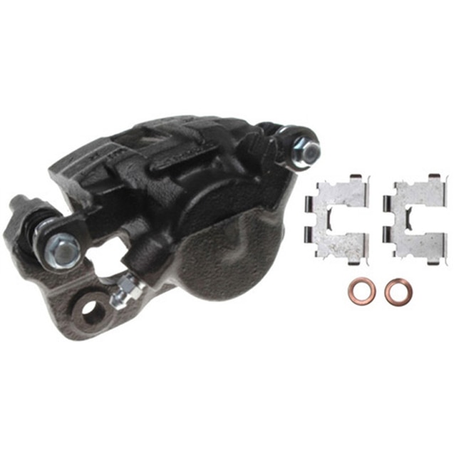 ACDelco Gold Front Passenger Side Disc Brake Caliper Assembly (Friction Ready Non-Coated), Remanufactured