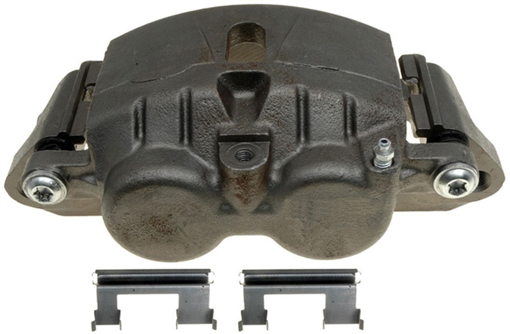 ACDelco Gold Rear Passenger Side Disc Brake Caliper Assembly (Friction Ready Non-Coated), Remanufactured