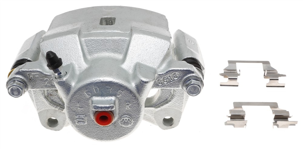ACDelco Gold Front Disc Brake Caliper Assembly (Friction Ready Coated), Remanufactured