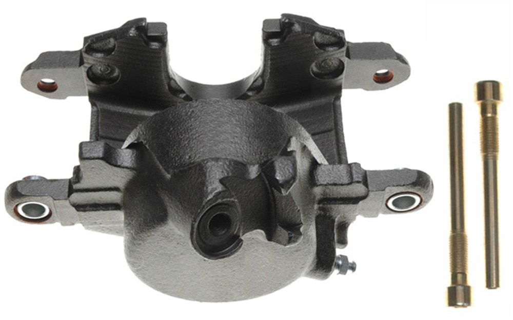 ACDelco Gold Front Passenger Side Disc Brake Caliper Assembly (Friction Ready Non-Coated), Remanufactured