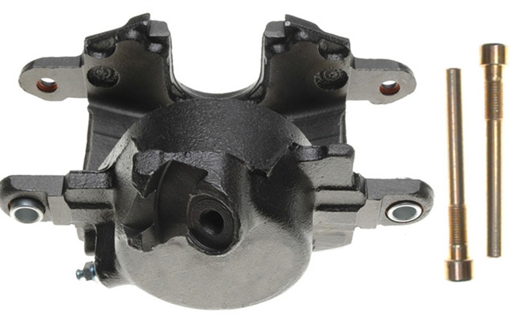 ACDelco Gold Front Driver Side Disc Brake Caliper Assembly (Friction Ready Non-Coated), Remanufactured