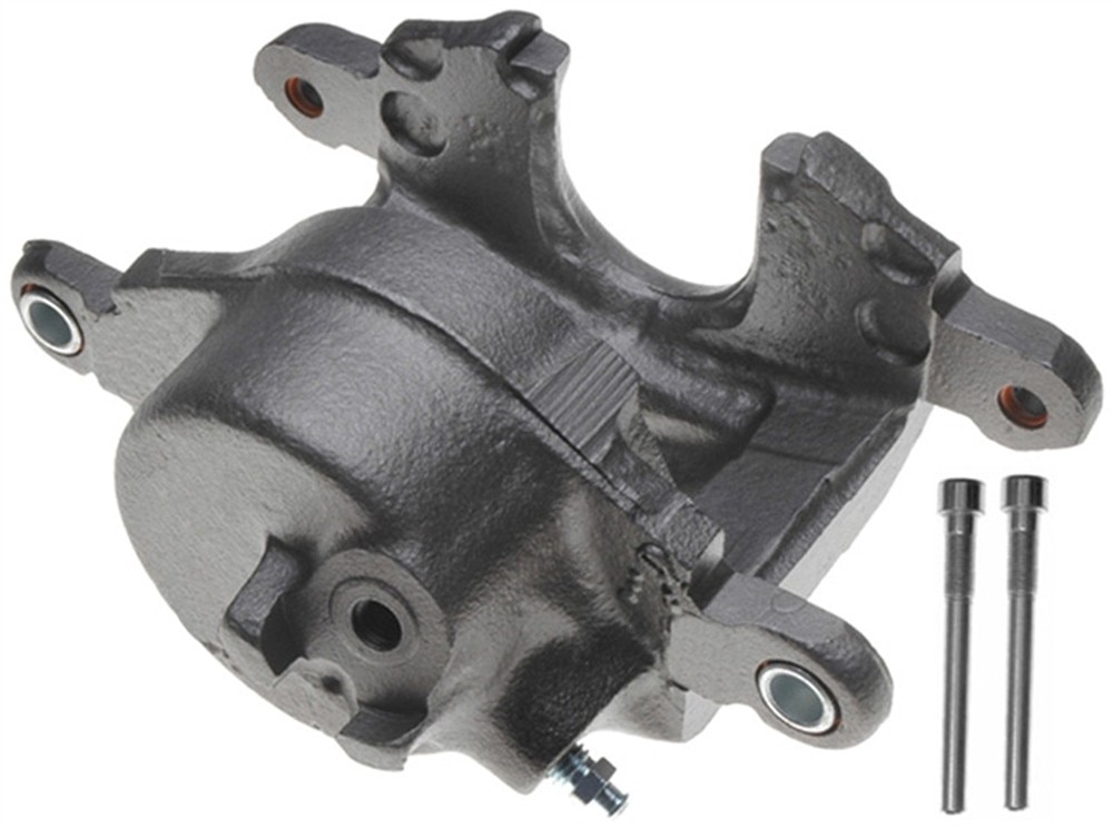 ACDelco Gold Front Passenger Side Disc Brake Caliper Assembly (Friction Ready Non-Coated), Remanufactured