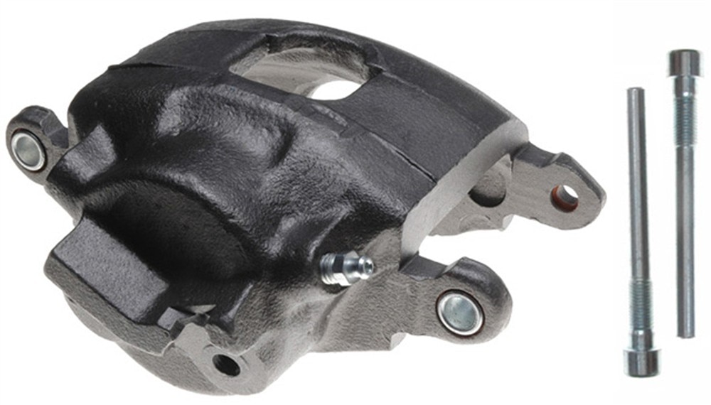 ACDelco Gold Front Driver Side Disc Brake Caliper Assembly (Friction Ready Non-Coated), Remanufactured