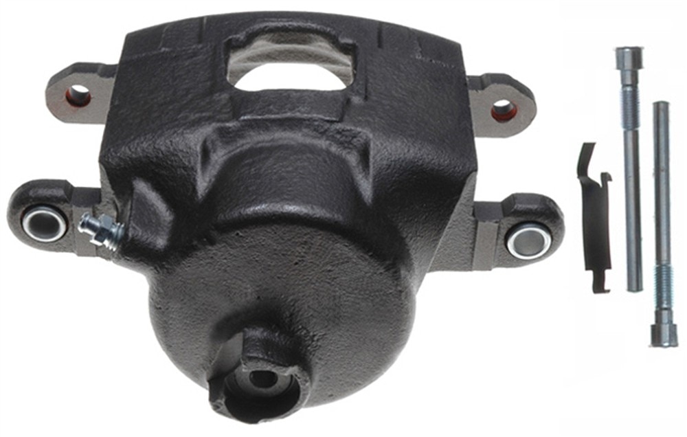 ACDelco Gold Front Passenger Side Disc Brake Caliper Assembly (Friction Ready Non-Coated), Remanufactured