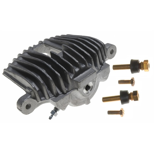 ACDelco Gold Front Passenger Side Disc Brake Caliper Assembly (Friction Ready Non-Coated), Remanufactured
