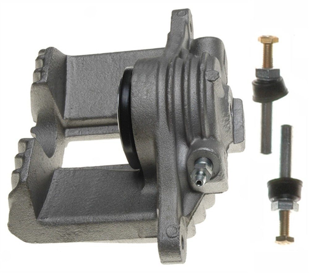 ACDelco Gold Front Driver Side Disc Brake Caliper Assembly (Friction Ready Non-Coated), Remanufactured