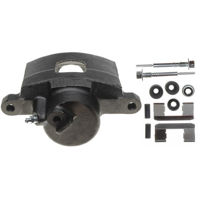 ACDelco Gold Front Driver Side Disc Brake Caliper Assembly (Friction Ready Non-Coated), Remanufactured